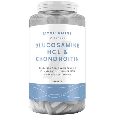 MyProtein MyVitamins Glucosamine HCL & Chondroitin 120 Caps - Soutien des articulations - Publicité MyProtein MyVitamins Glucosamine HCL & Chondroitin 120 Caps - Soutien des articulations - Publicité