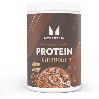 MyProtein Granola Protéinée - Chocolat & Caramel - Granola - Publicité MyProtein Granola Protéinée - Chocolat & Caramel - Granola - Publicité