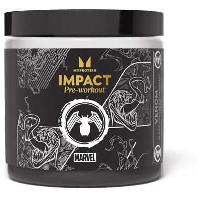 MyProtein Impact pré-entraînement – Venom – Orange sanguine-fraise - 440g - 40portions - Marvel Venom - Blood Orange and Strawberry - Publicité MyProtein Impact pré-entraînement – Venom – Orange sanguine-fraise - 440g - 40portions - Marvel Venom - Blood Orange and Strawberry - Publicité