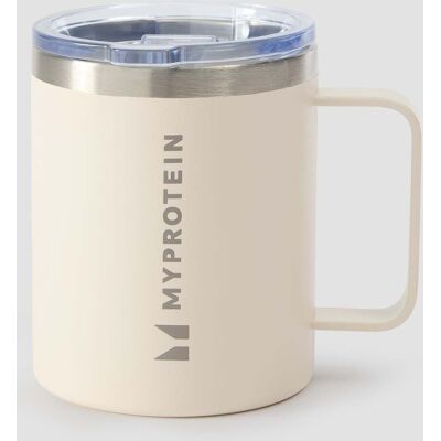Tasse à café en acier inoxydable recyclé Myprotein 350 ml – Crème naturel - Publicité Tasse à café en acier inoxydable recyclé Myprotein 350 ml – Crème naturel - Publicité
