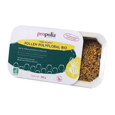 Pollen polyfloral sec Bio Propolia - Publicité Pollen polyfloral sec Bio Propolia - Publicité