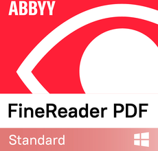 Abbyy FineReader PDF Standard - Gouvernement/Association/Education - 1 utilisateur - Abonnement 1 an