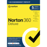 Symantec Norton 360 Deluxe 2024 - 5 appareils - Abonnement 1 an