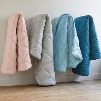 Françoise Saget Couette Couleur 200g/m² Gris Polyester - Publicité Françoise Saget Couette Couleur 200g/m² Gris Polyester - Publicité