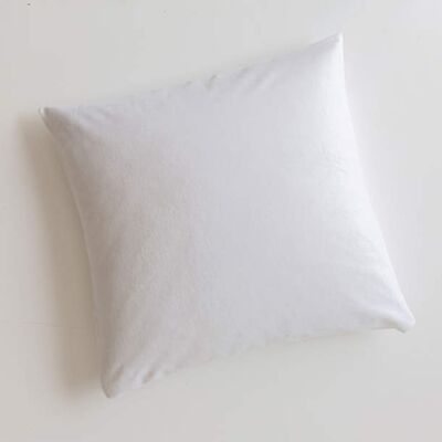 Françoise Saget Protège oreiller Sérénité pure Blanc Coton - Publicité Françoise Saget Protège oreiller Sérénité pure Blanc Coton - Publicité