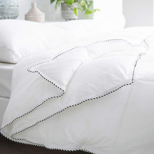 Françoise Saget Couette Modulable : 3 couettes en 1 Blanc Coton