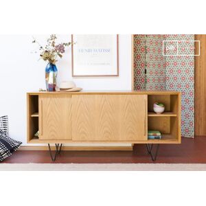 PIB Buffet scandinave en chêne clair Fiska