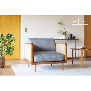 PIB Fauteuil en rotin Starheim