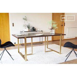 PIB Table de repas en noyer Neutra