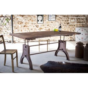 PIB Table industrielle ajustable Silver Lake