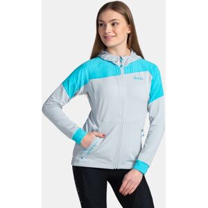 Sweat a capuche stretch pour femme Kilpi MEMPHIS-W Gris clair - 44 Gris clair 44 femme