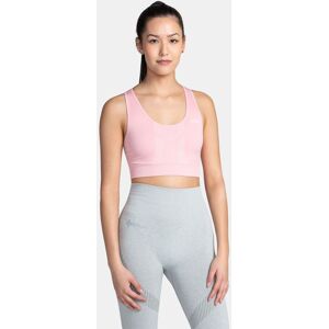 Soutien-gorge de sport sans coutures pour femme Kilpi WINIE-W Rose clair - 34 Rose clair 34 femme