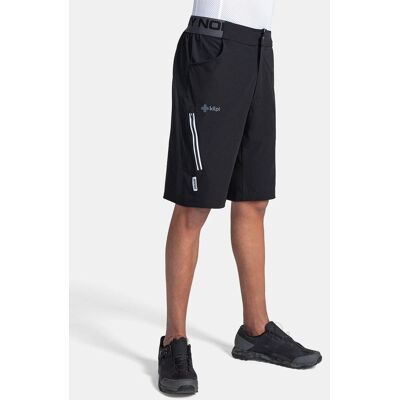 Short de cyclisme pour homme Kilpi TRACKEE-M Noir - XS Noir XS homme - Publicité Short de cyclisme pour homme Kilpi TRACKEE-M Noir - XS Noir XS homme - Publicité