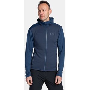 Sweat a capuche de sport pour homme Kilpi SEVELEN-M Bleu fonce - XS Bleu fonce XS homme