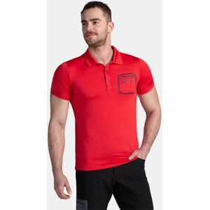 Polo fonctionnel pour homme Kilpi GIVRY-M Rouge - XS Rouge XS homme