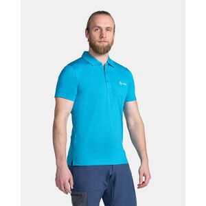 Polo fonctionnel pour homme Kilpi OLIVA-M Bleu - S Bleu S homme