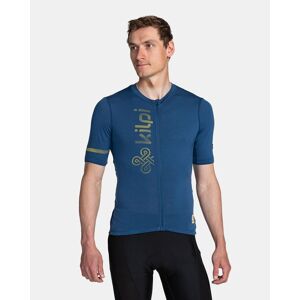 KILPI Maillot de cyclisme en laine merinos pour homme Kilpi PETRANA-M Bleu fonce - L Bleu fonce L homme