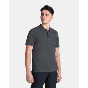 Polo en coton pour homme Kilpi VILAR-M Noir - XS Noir XS homme