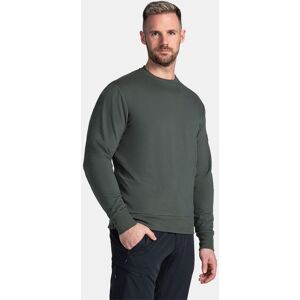 KILPI Sweat col rond en coton pour homme Kilpi OIRAN-M Vert foncé - S Vert foncé S homme