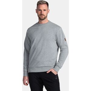 KILPI Sweat col rond en coton pour homme Kilpi OIRAN-M Gris clair - 3XL Gris clair 3XL homme