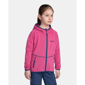 KILPI Sweat à capuche stretch pour fille Kilpi MEMPHIS-JG Rose - 158 Rose 158 kids