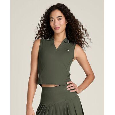WILSON Rib Sleeveless Polo - Publicité WILSON Rib Sleeveless Polo - Publicité