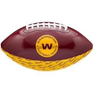 Wilson Washington NFL Peewee Football - Logo de l'équipe - Taille enfant - Publicité Wilson Washington NFL Peewee Football - Logo de l'équipe - Taille enfant - Publicité