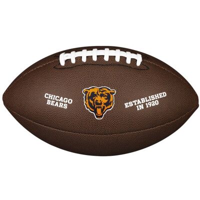 Wilson Football Officiel NFL Chicago Bears - Unisexe Marron - Publicité Wilson Football Officiel NFL Chicago Bears - Unisexe Marron - Publicité