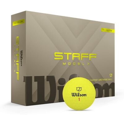 WILSON Staff Model X Golf Balls - Publicité WILSON Staff Model X Golf Balls - Publicité