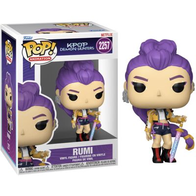 RUMI / K-POP DEMON HUNTERS / FIGURINE FUNKO POP - Publicité RUMI / K-POP DEMON HUNTERS / FIGURINE FUNKO POP - Publicité