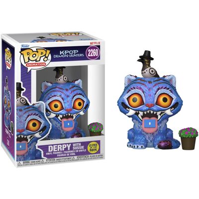 DERPY WITH SUSSIE / K-POP DEMON HUNTERS / FIGURINE FUNKO POP / GITD - Publicité DERPY WITH SUSSIE / K-POP DEMON HUNTERS / FIGURINE FUNKO POP / GITD - Publicité