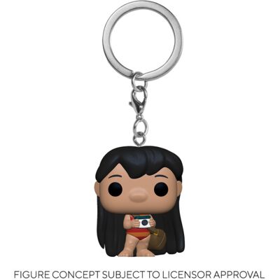 Porte-clé Funko POP - Lilo & Stitch - Lilo avec Caméra - Collection - Publicité Porte-clé Funko POP - Lilo & Stitch - Lilo avec Caméra - Collection - Publicité