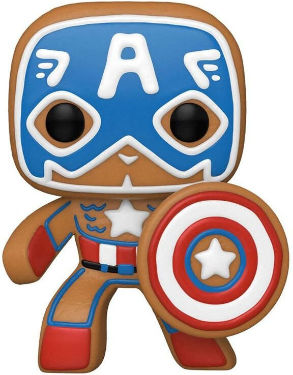 GINGERBREAD CAPTAIN AMERICA / HOLIDAY MARVEL / FIGURINE FUNKO POP