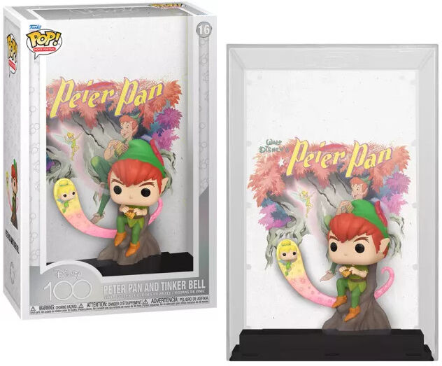 PETER PAN AND TINKER BELL MOVIE POSTERS / DISNEY 100TH / FIGURINE FUNKO POP