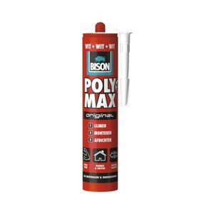 Bison Poly Max® Original tube de 425 g blanc