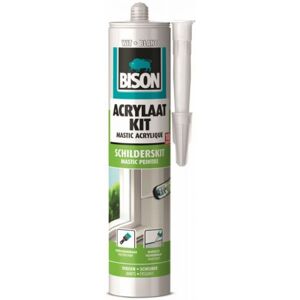 Bison mastic acrylique tube 300 ml blanc