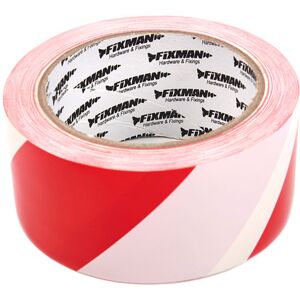 Silverline 50 mm x 33 mètres Ruban de sécurité rouge blanc