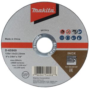 Makita Disques à tronçonner 125 mm 12 pièces en étain D-65969-12