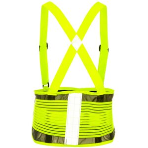 ToolPack support dorsal elastique avec ceinture hi-viz