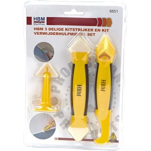 Ensemble d'outils de retrait de grattoir et de trousse de scellant HBM 3 pieces