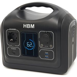 HBM 600 Watt 230V / 12V Station d'energie mobile professionnelle / Powerbank - Capacite 595Wh