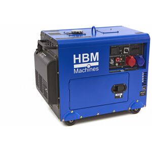 HBM 7900 Watt Groupe electrogene diesel de secours / agregat