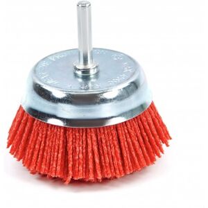 Brosse a bol en nylon HBM 75 mm, brosse de poncage avec enregistrement de 6 mm