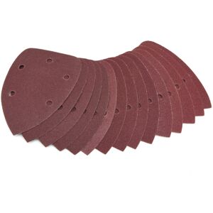 HBM Jeu de feuilles abrasives (15 pieces) pour la ponceuse Lion Palm 20 Volt 4,0AH de HBM Professional.