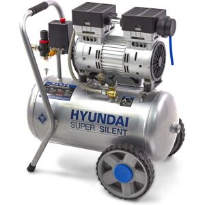 Compresseur professionnel silencieux de 24 litres de Hyundai