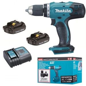 Makita DDF453SYX4 Perceuse/Visseuse   18v 1.5Ah Li-ion dans la boîte