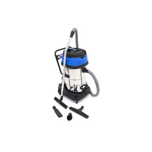 HBM 80 litres 3000 W Aspirateur professionnel de construction en acier inoxydable avec 3 moteurs