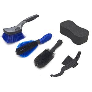 HBM Jeu de brosses à vélo 5 pièces, Jeu de brosses de nettoyage