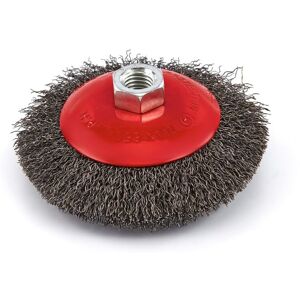 HBM - HBM 115mm Flat Steel Brush - 115mm - Fil ondulé - Wire brush - Publicité HBM - HBM 115mm Flat Steel Brush - 115mm - Fil ondulé - Wire brush - Publicité