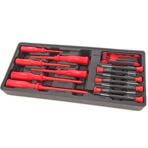 Set de 22 tournevis avec incrustations en plastique dur - Outils à main - Publicité Set de 22 tournevis avec incrustations en plastique dur - Outils à main - Publicité